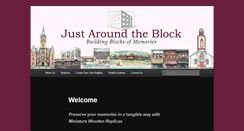 Desktop Screenshot of justaroundtheblock.com